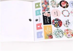 हार्डकवर लाइनेड फ्लोरल स्पाइरल अनडेटेड जर्नल नोटबुक स्टेशनरी